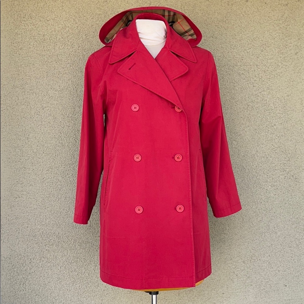 Burberry vintage red jacket